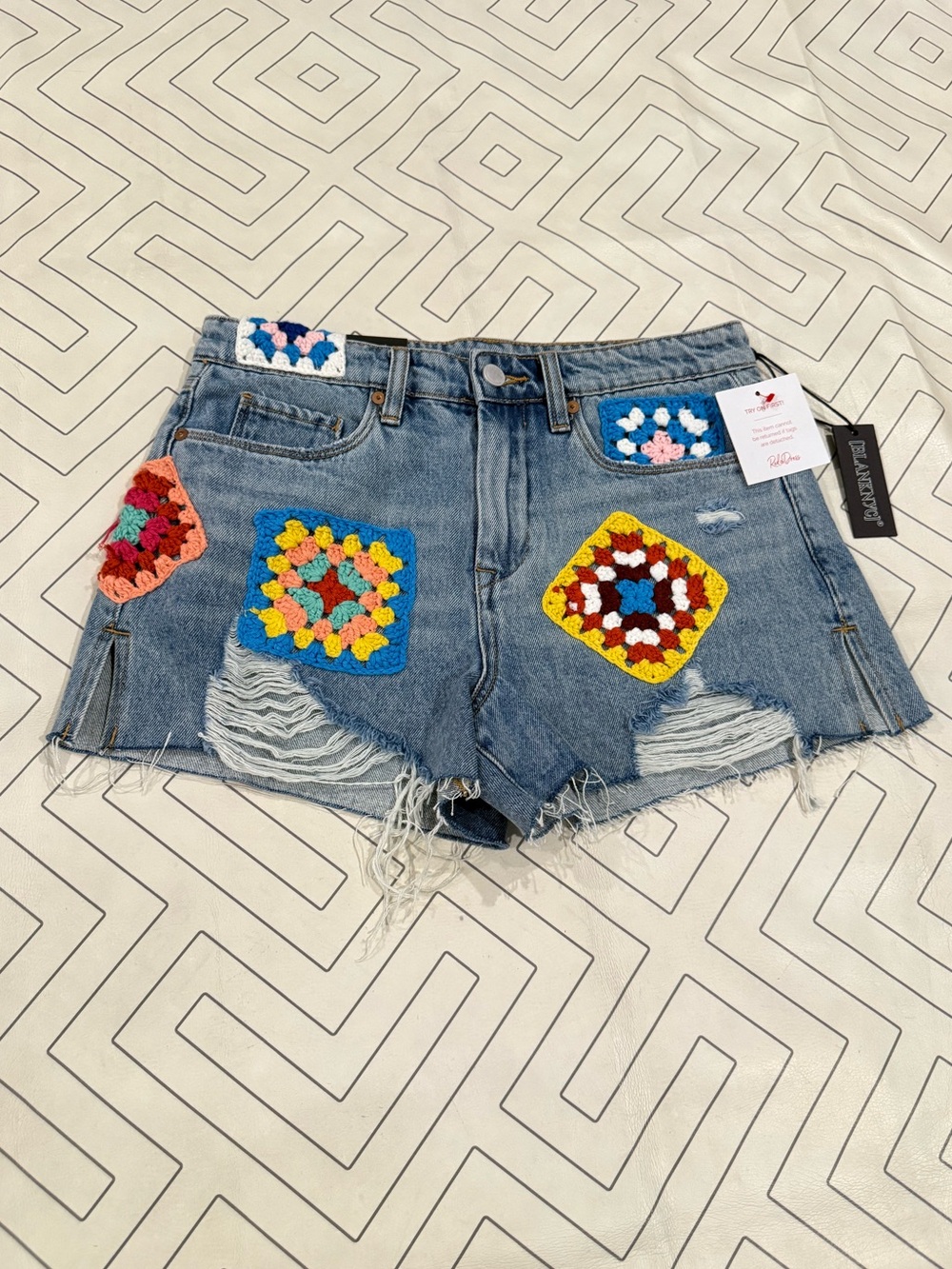 NWT Blank NYC The Barrow Vintage High-Rise Shorts